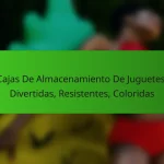 Cajas De Almacenamiento De Juguetes: Divertidas, Resistentes, Coloridas
