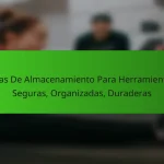 Cajas De Almacenamiento Para Herramientas: Seguras, Organizadas, Duraderas