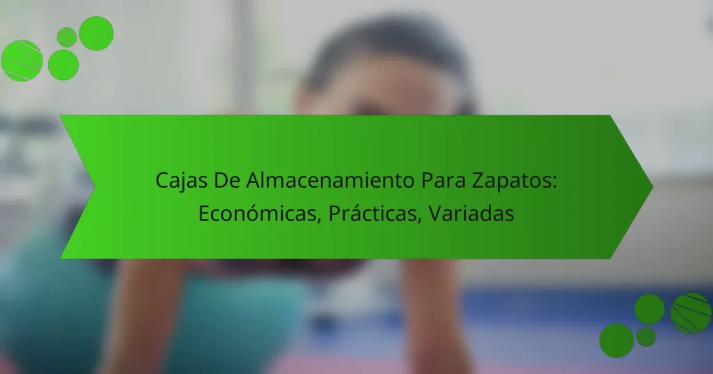 Cajas De Almacenamiento Para Zapatos: Económicas, Prácticas, Variadas