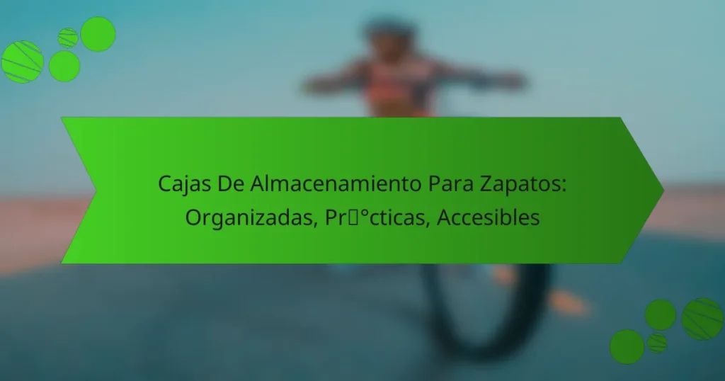 Cajas De Almacenamiento Para Zapatos: Organizadas, Prácticas, Accesibles