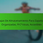 Cajas De Almacenamiento Para Zapatos: Organizadas, Prácticas, Accesibles