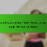 Cajas De Metal Para Herramientas: Seguras, Organizadas, Robustas