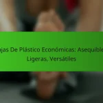 Cajas De Plástico Económicas: Asequibles, Ligeras, Versátiles
